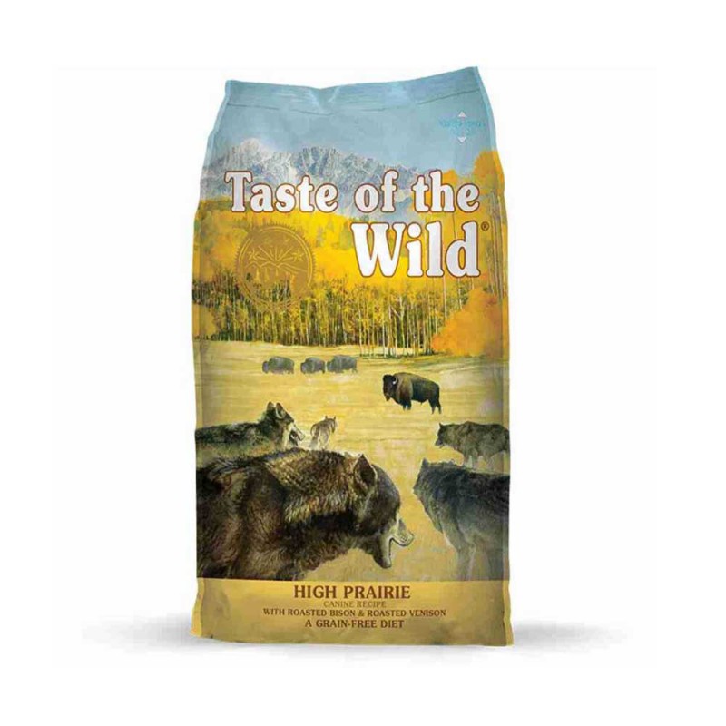 Taste of the Wild Adult-High Prairie Canine - Adulto- Bisonte y venado asado