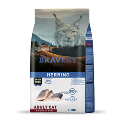 Bravery Cat Sterilized Herring 2kg