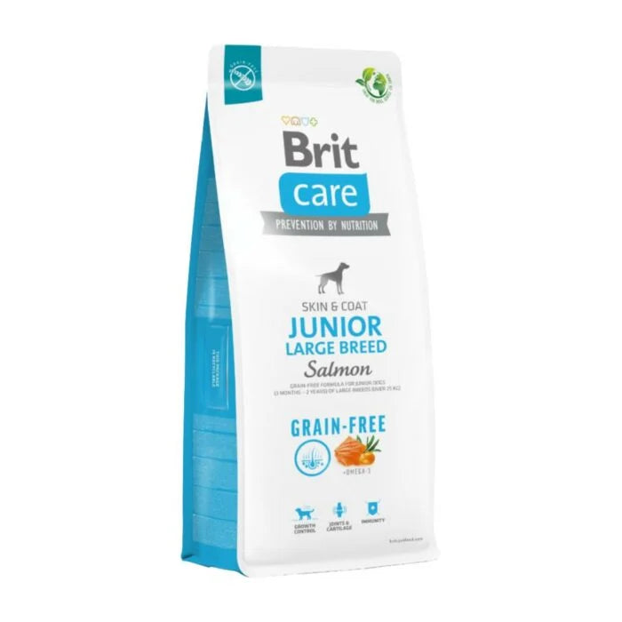 Brit Care Grain-Free Junior Larga breed salmon 3 Kg