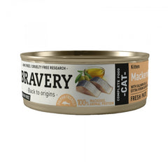 Bravery Mackerel Kitten Wet Food x 70 Gr