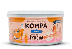Kompa Paté De Trucha 160 Gr - Paté Para Gato