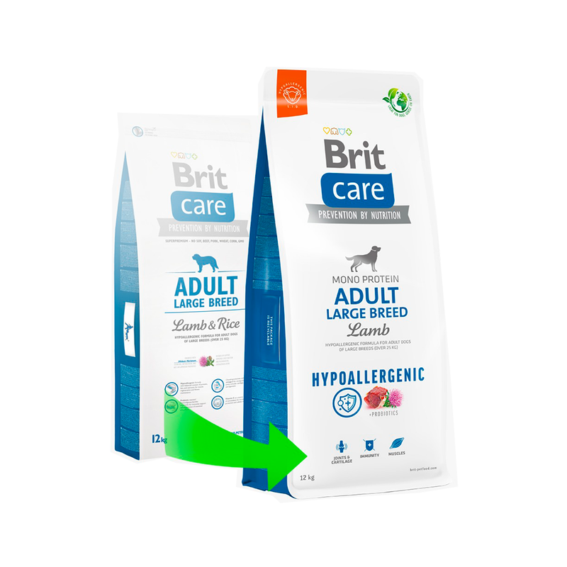 Brit Care Adult Large Breed Lamb & Rice - Adulto - Raza grande - Cordero y arroz