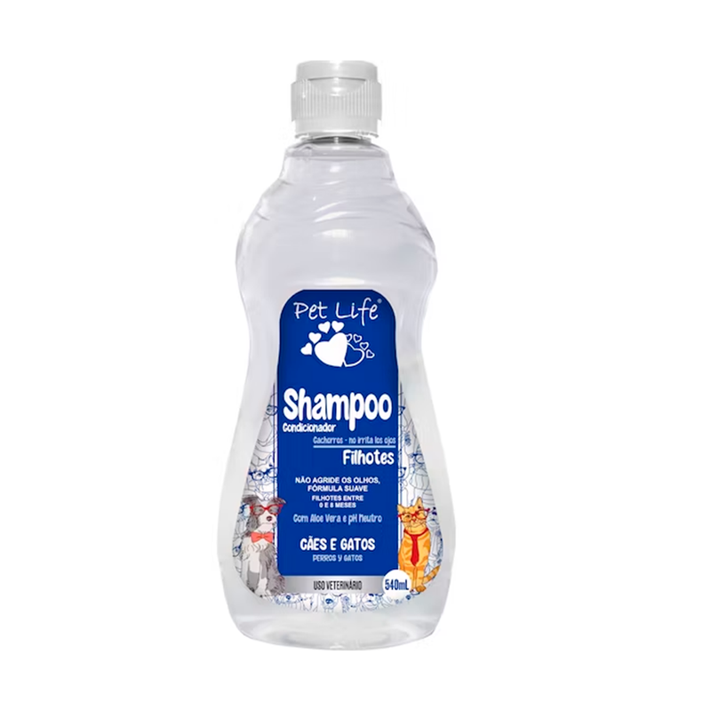 Pet Life Shampoo Cachorros 0.5Kg/1Und
