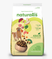 NATURALIS ADULTO FRANGO Y PERU FRUTAS 2.5 kg