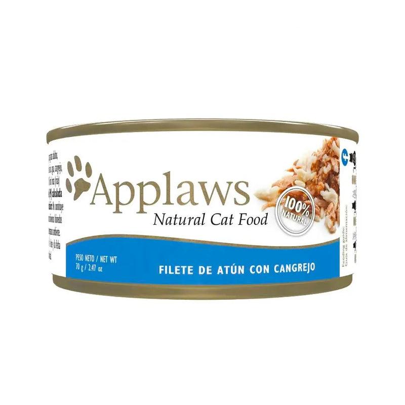 Applaws Filete de atun con cangrejo 70gr