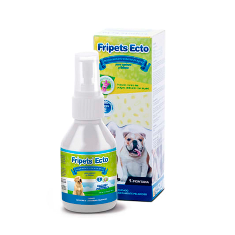 Montana - Fripets® Ecto Spray – antiparasitario externo para perros y gatos (250 ml)