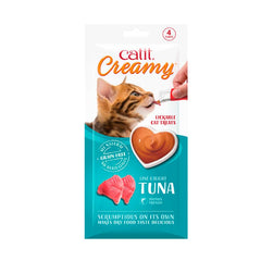 Catit Creamy Sabor Atun 4 Tubos X 10g