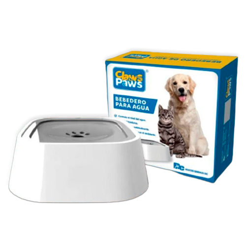 Claws & Paws Bebedero para Perros y Gatos Control y Limpieza de Agua 1LT.