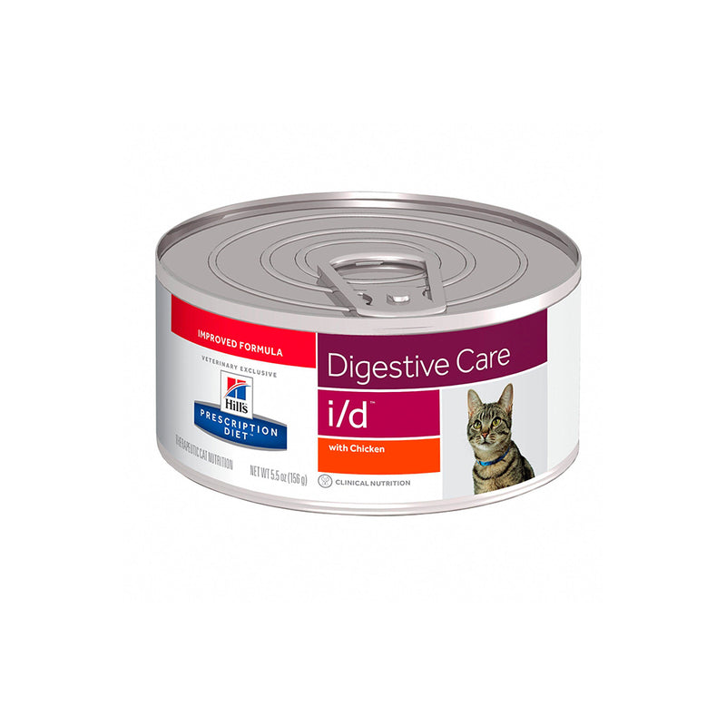 Hills PD Feline i/d Digestive Care 5.5 oz  156gr