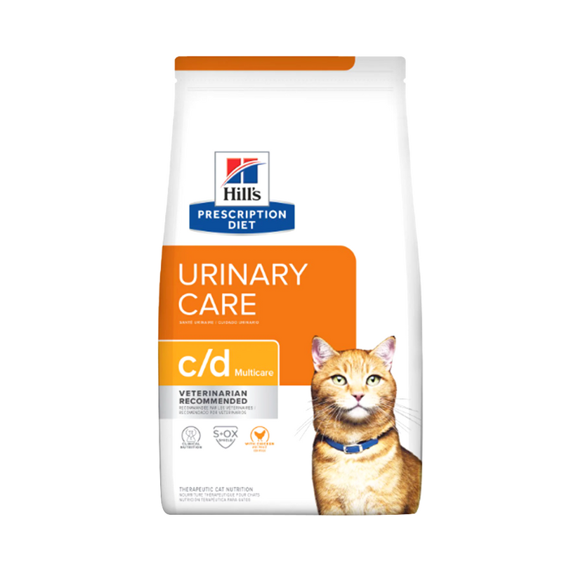 Hills PD c/d Dry - Cuidado urinario x 1.8 kg