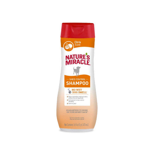Nature´s Miracle Shed Control Shampoo, Citrus Scent, 473ml