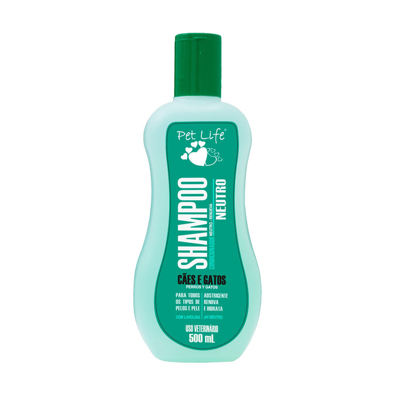 Pet Life Shampoo Neutralizador De Olor 0.5Kg/1Und