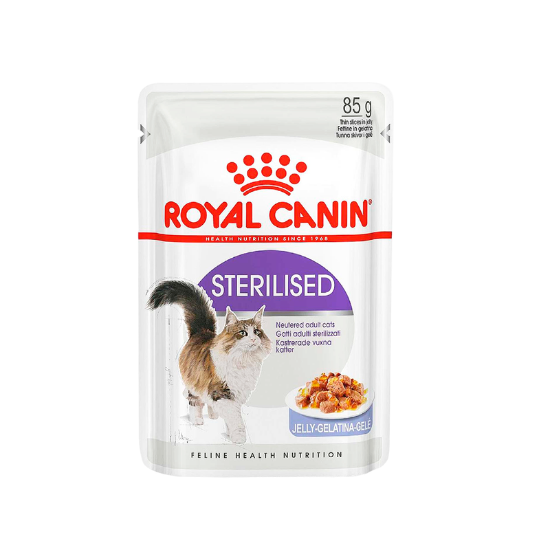 Royal Canin Fbn Feline Sterilized Jelly(Gelatina) x 85gr