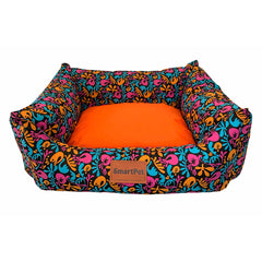 Smartpet - Cama Premium Antifluido Flores Talla 4