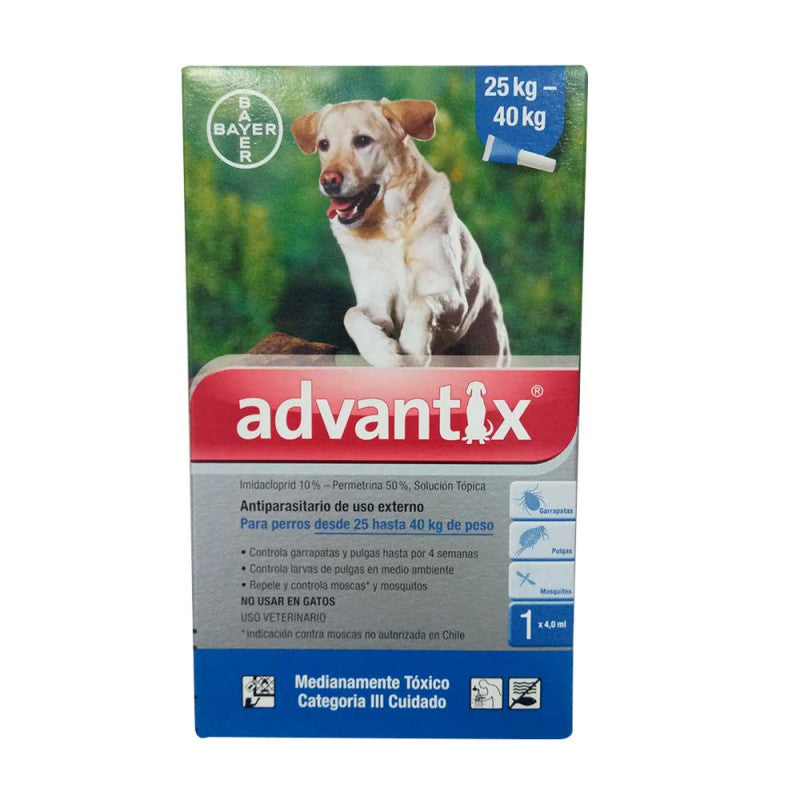 Advantix – Pipeta Antipulgas 25-40kg
