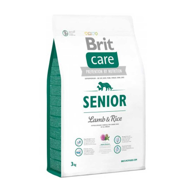 Brit Care Senior Lamb & Rice - Adulto mayor - Cordero y arroz