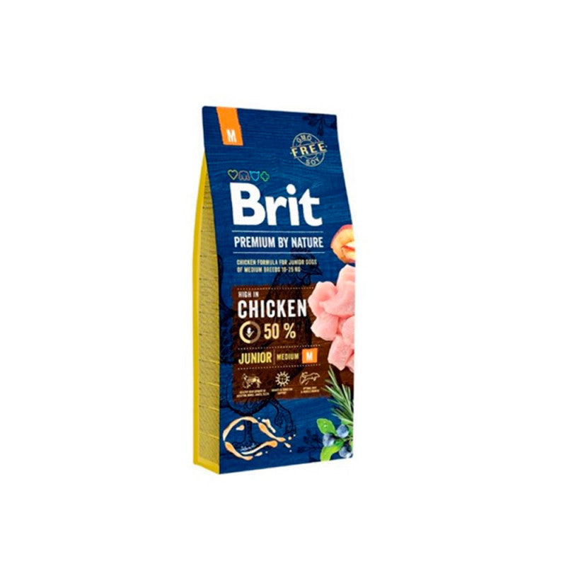 Brit Premium By Nature Junior Medium - Chicken