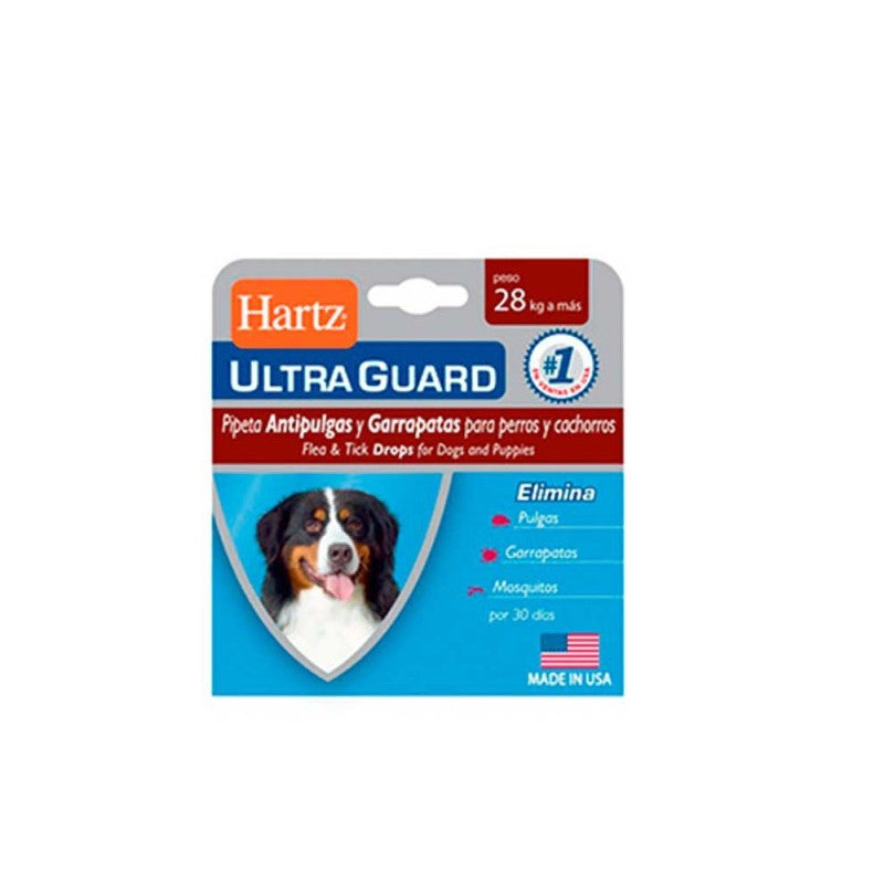 Hartz Ultraguard Dog Over 28+ - Caja x 1 pipeta