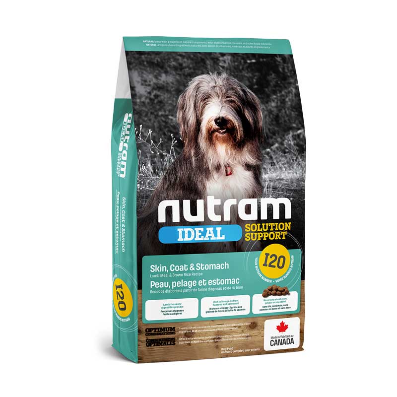 Nutram I20 Ideal Sensitive Skin Coat & Stomach - Piel y estómago sensible