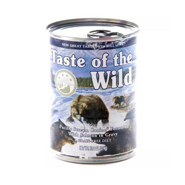 Taste of the Wild Pacific Stream Canine - Salmón Ahumado 374gr - Petlover