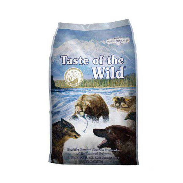 Taste of the Wild Pacific Stream Canine - Salmón Ahumado 374gr - Petlover