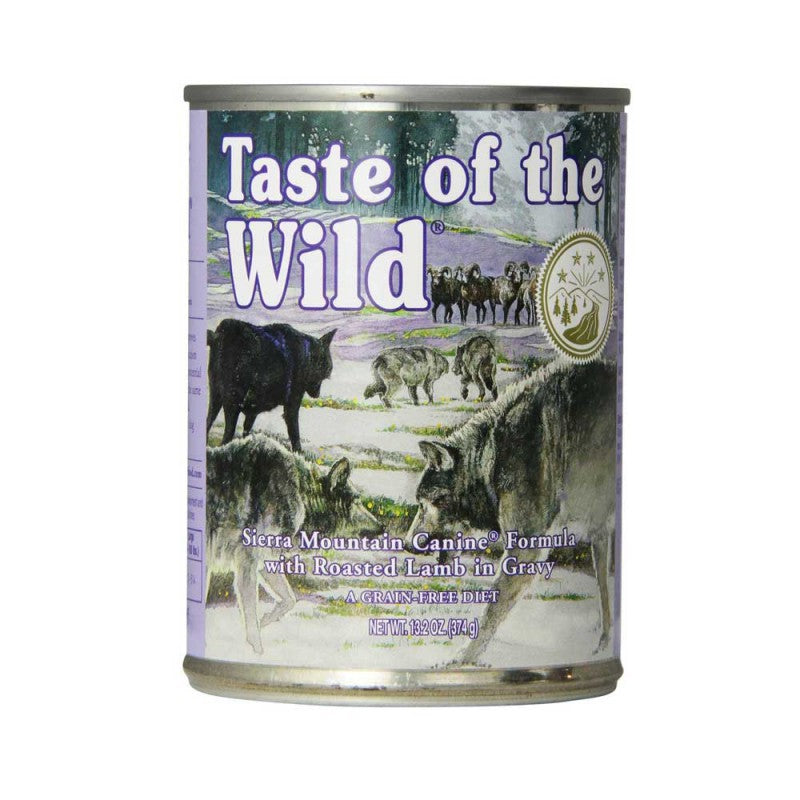 Taste of the Wild Sierra Mountain Canine - Cordero Asado